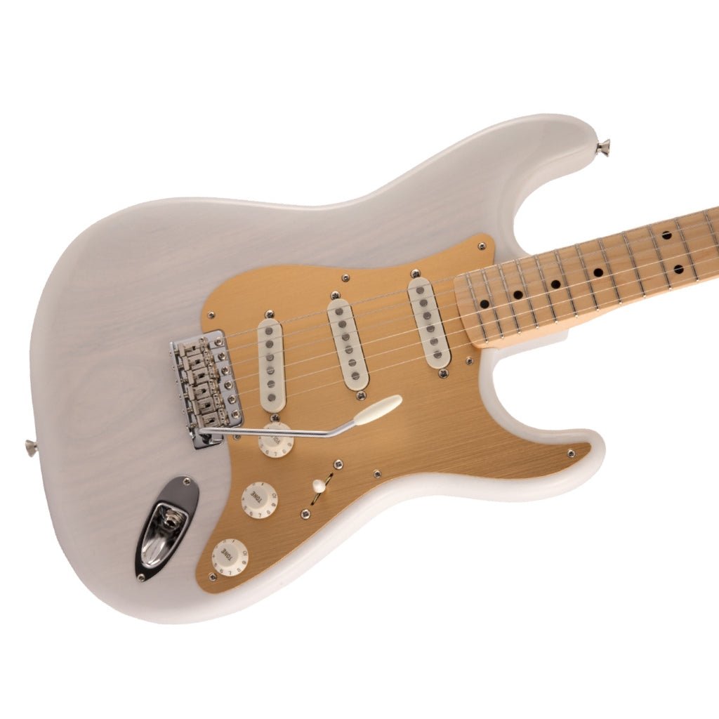 Fender Made in Japan Heritage 50s Stratocaster - White Blonde, Maple Fingerboard Electric Guitars Sky Music
