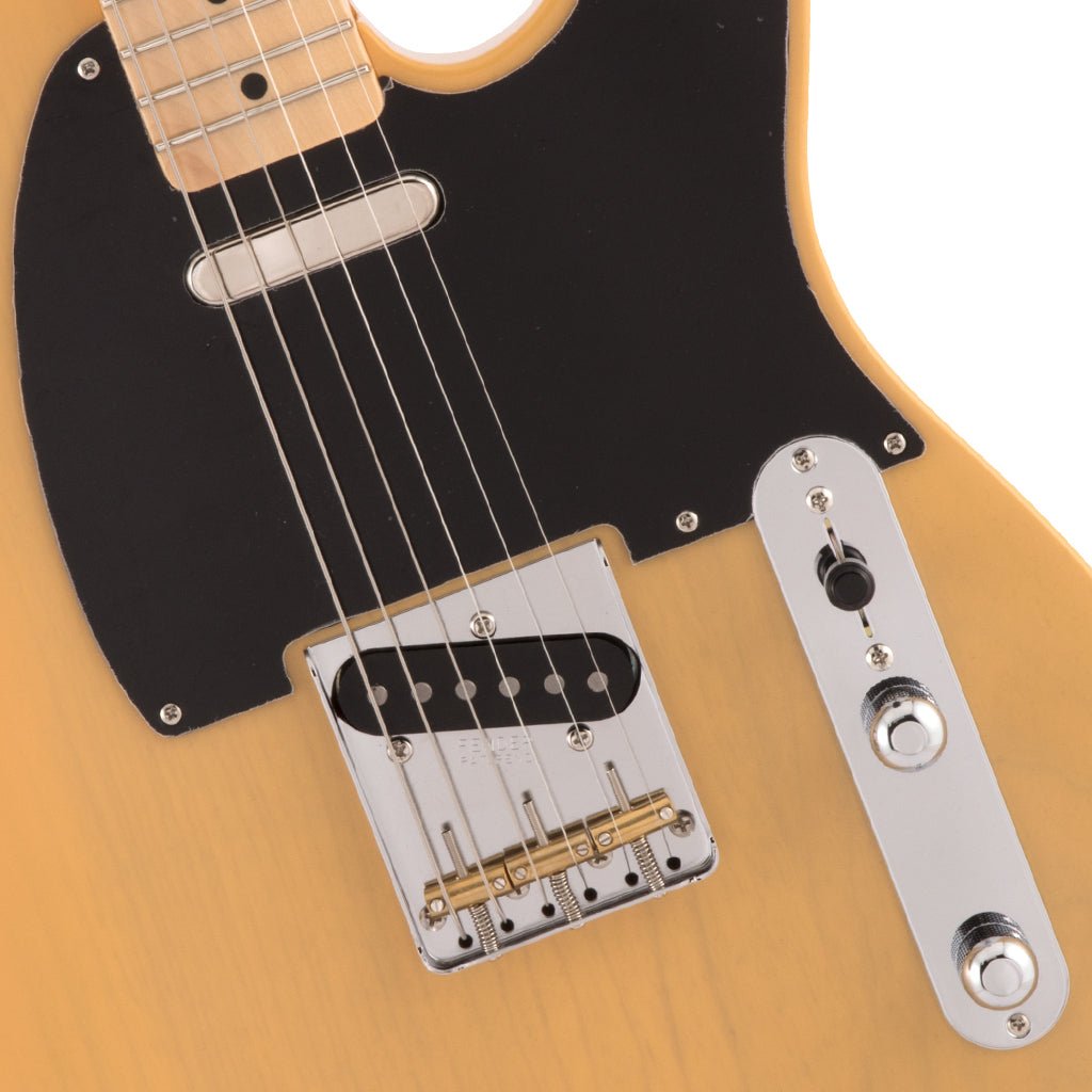 Fender Made in Japan Heritage 50s Telecaster - Butterscotch Blonde, Maple Fingerboard Electric Guitars Sky Music