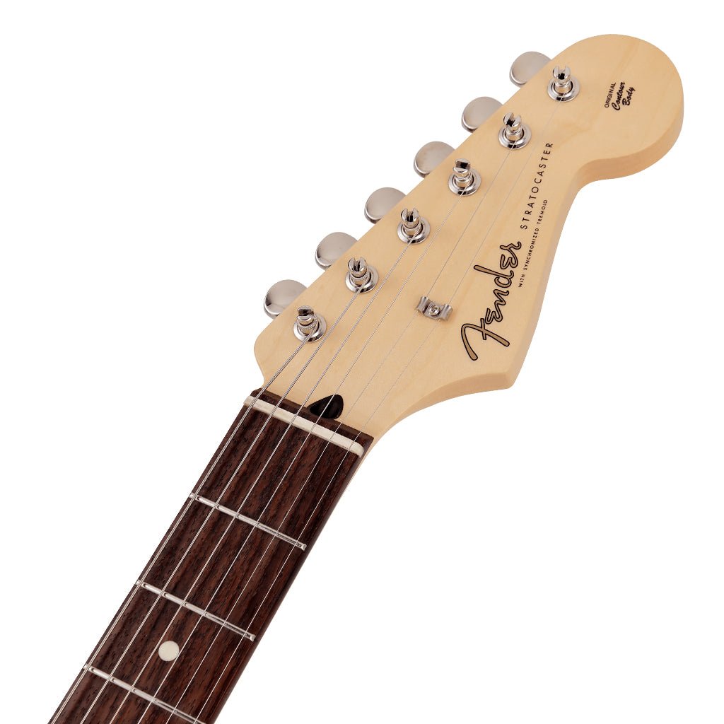 Fender Made in Japan Junior Collection Stratocaster®, Rosewood Fingerboard, Satin Daphne Blue Electric Guitars Sky Music