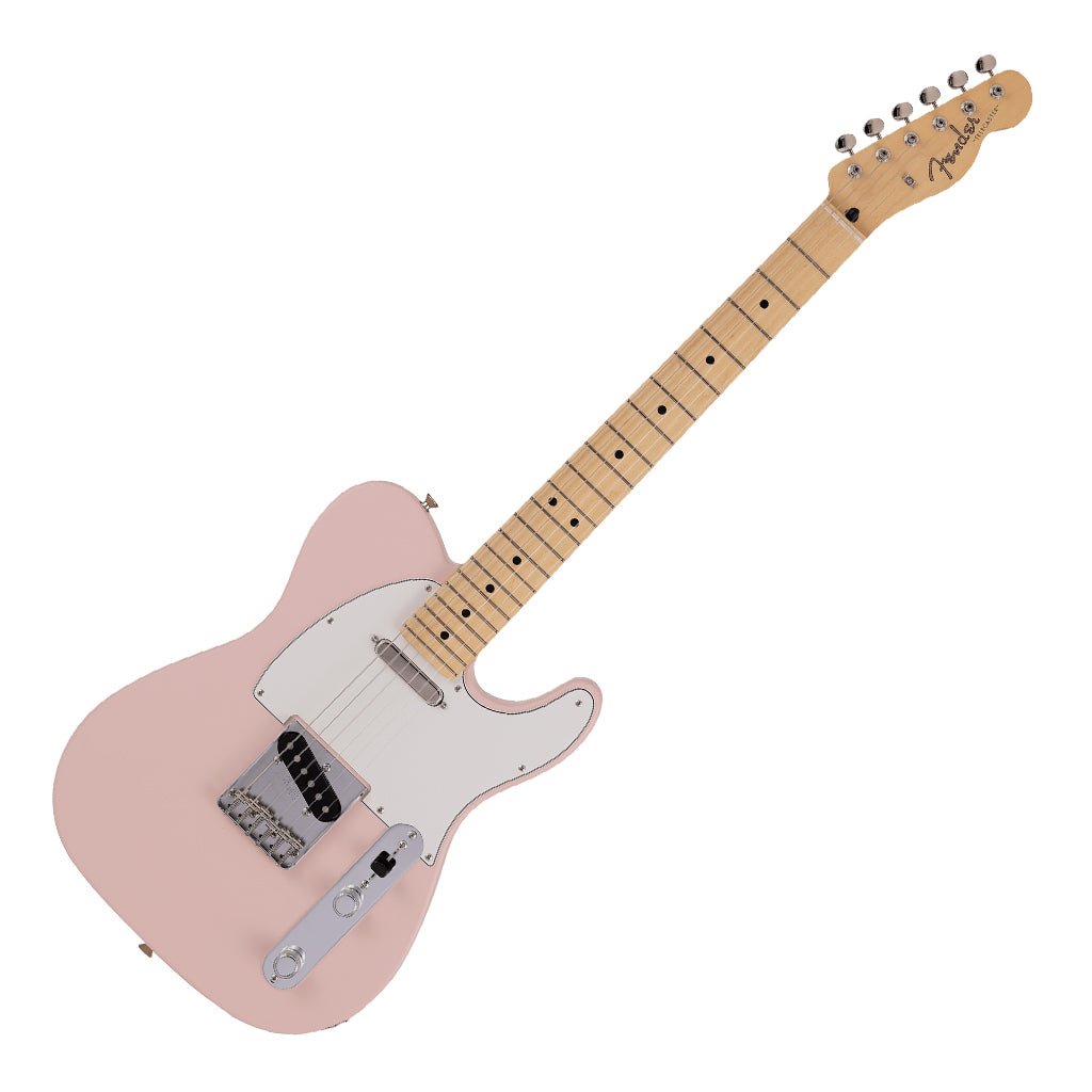 Fender Made in Japan Junior Collection Telecaster®, Maple Fingerboard, Satin Shell Pink Electric Guitars Sky Music
