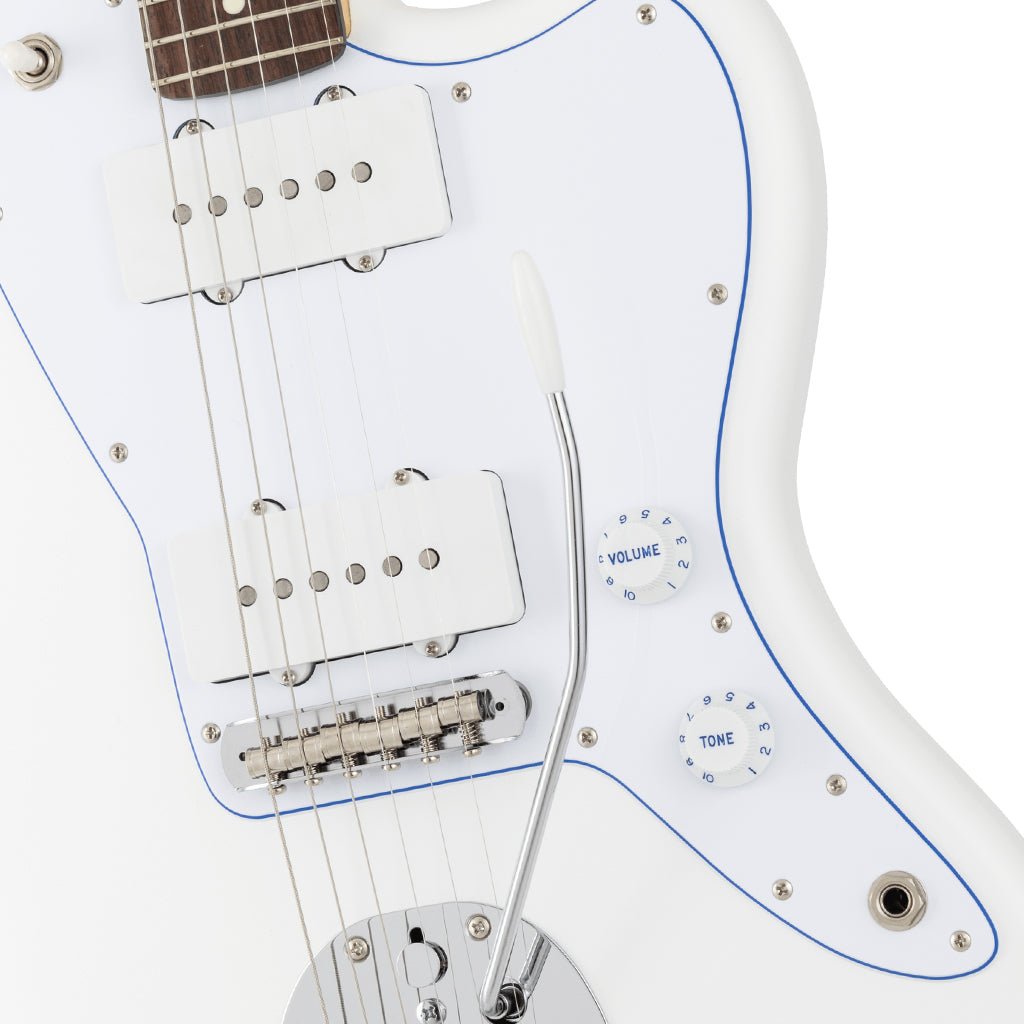 Fender Made in Japan Limited Hybrid II Jazzmaster Blanc - White, Rosewood Fingerboard Electric Guitars Sky Music