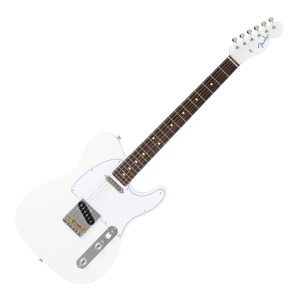 Fender Made in Japan Limited Hybrid II Telecaster Blanc - White, Rosewood Fingerboard Electric Guitars Sky Music