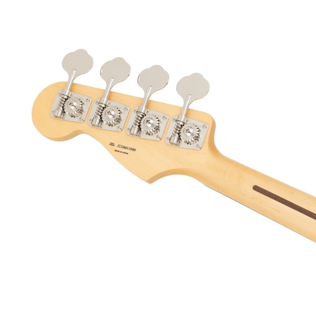Fender Made in Japan Limited Raw Ash Jazz Bass - 3 Color Sunburst, Rosewood Fingerboard Bass Guitars Sky Music