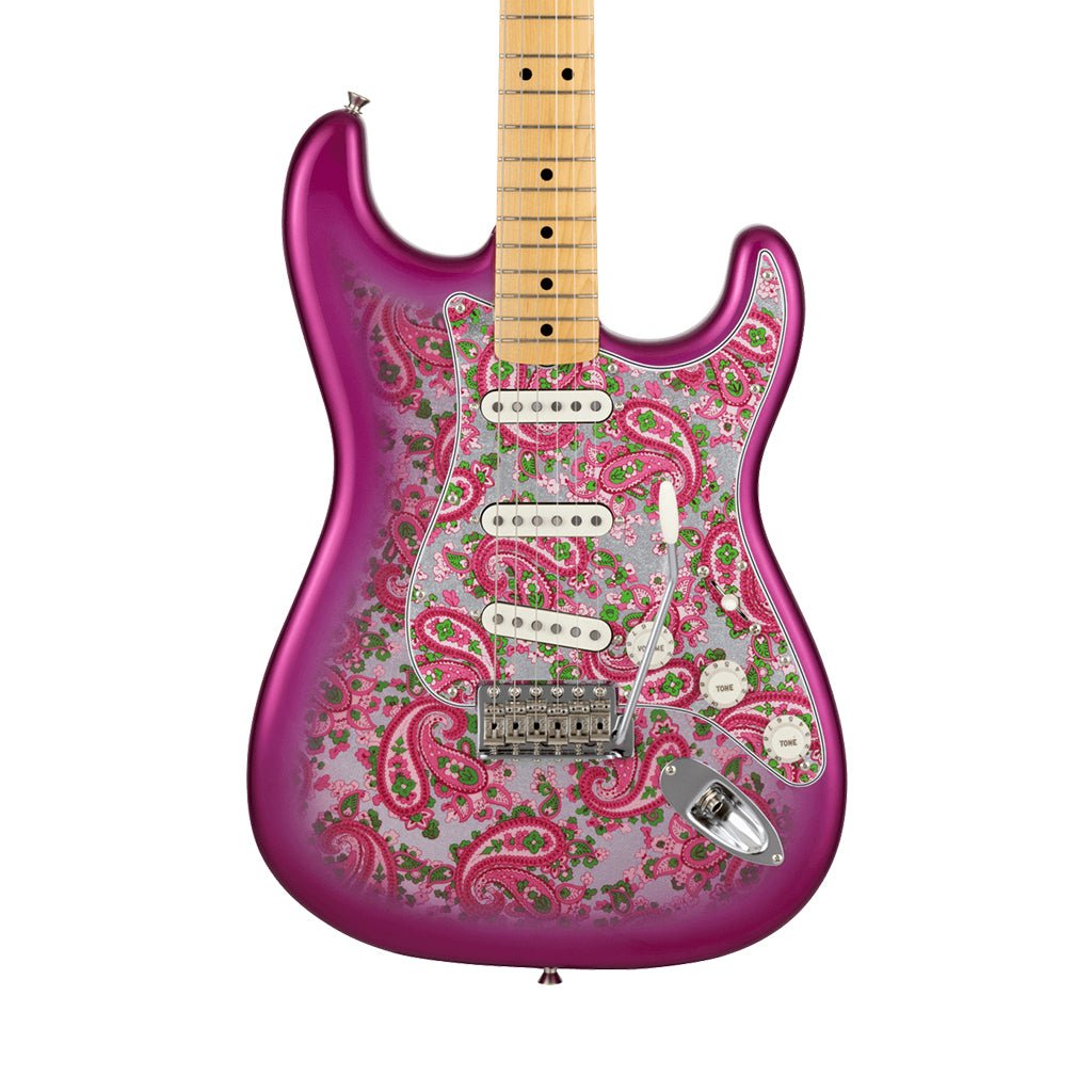 Fender Made in Japan Limited Stratocaster Maple Fingerboard Pink Paisley Electric Guitars Sky Music