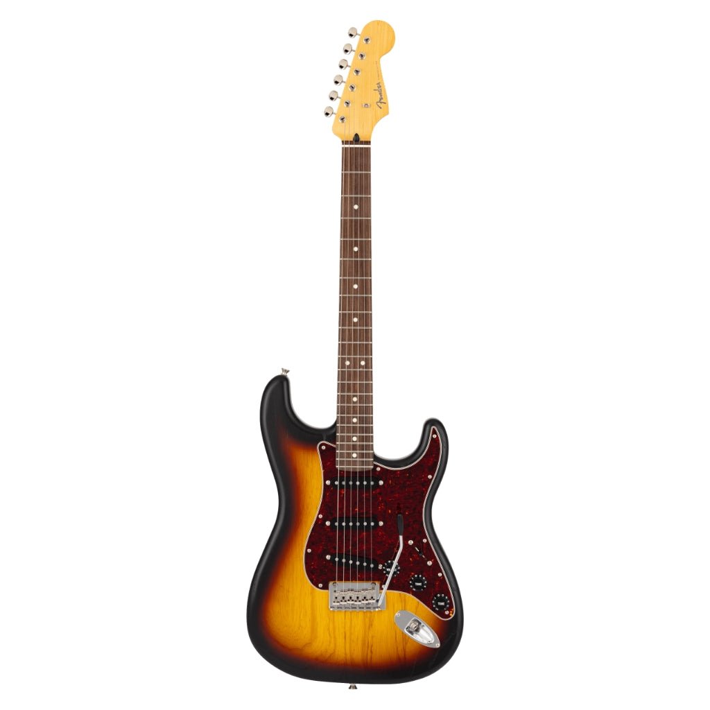 Fender Made in Japan Limited Stratocaster Raw Ash - 3 Color Sunburst Electric Guitars Sky Music