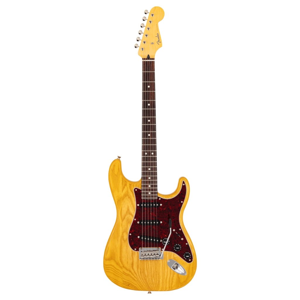 Fender Made in Japan Limited Stratocaster Raw Ash - Vintage Natural Electric Guitars Sky Music
