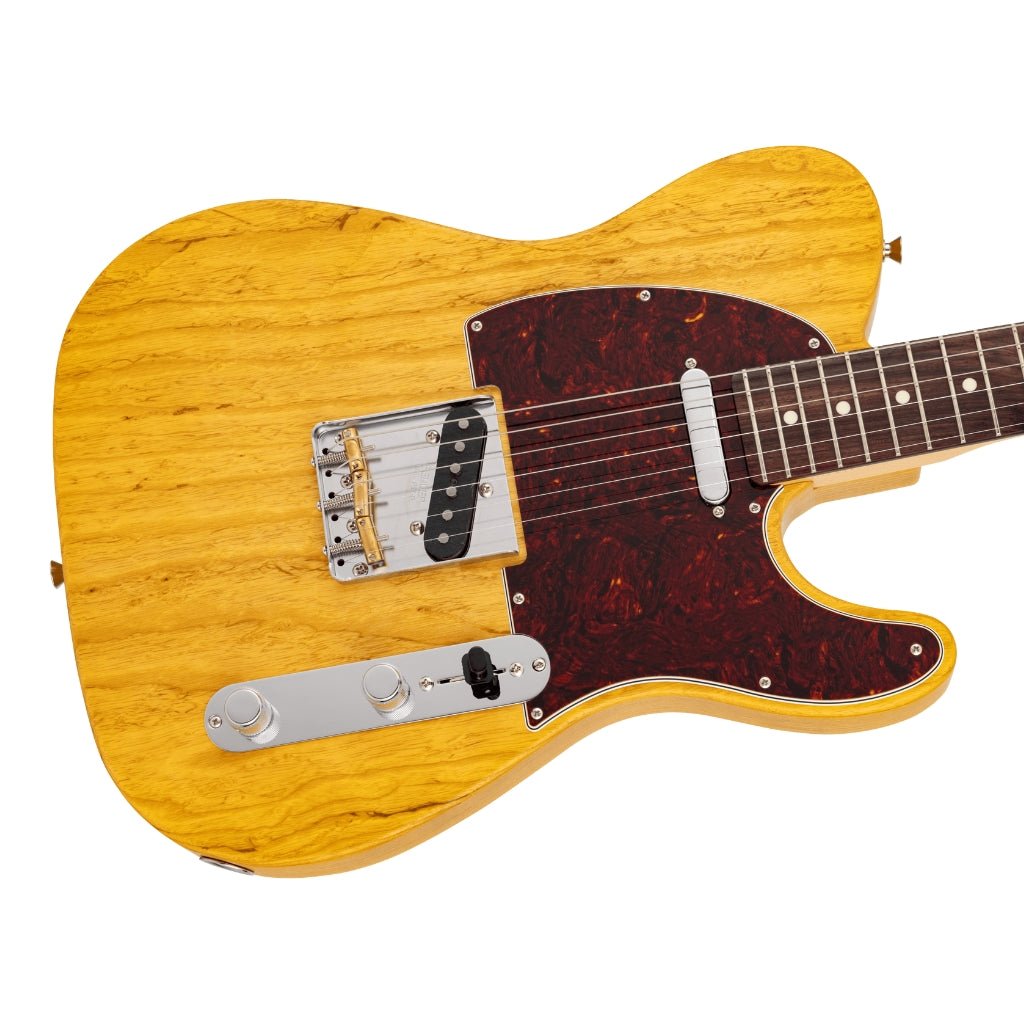 Fender Made in Japan Limited Telecaster Raw Ash - Vintage Natural Electric Guitars Sky Music