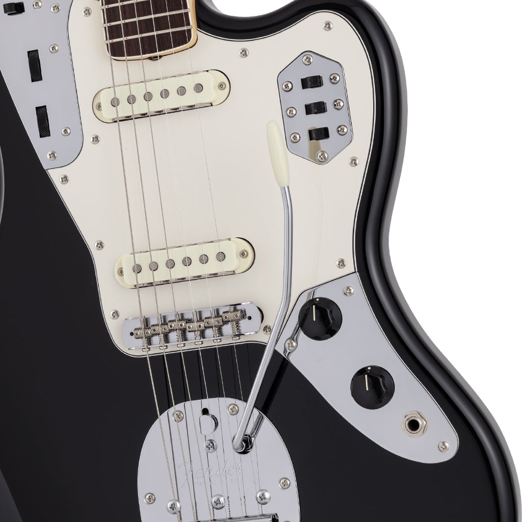 Fender Made in Japan Traditional Late 60s Jaguar Electric Guitar - Black Electric Guitars Sky Music