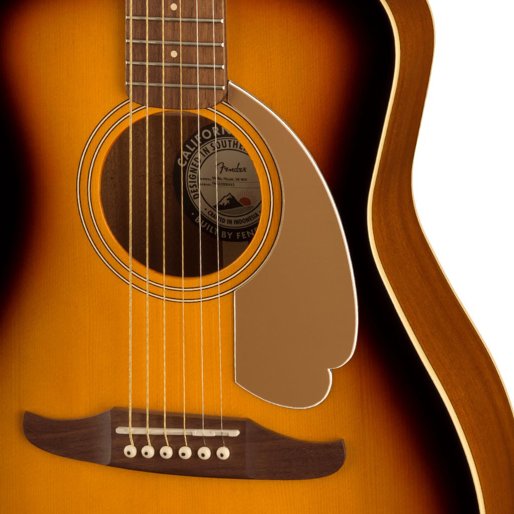 Fender Malibu Player Sunburst Acoustic Guitars Sky Music