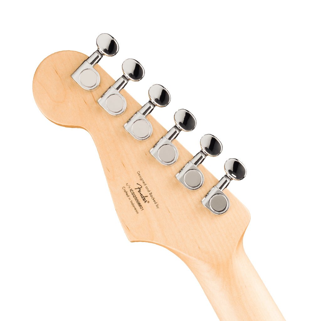 Fender Mini Stratocaster Maple Fingerboard w/White Pickguard - California Blue Electric Guitars Sky Music