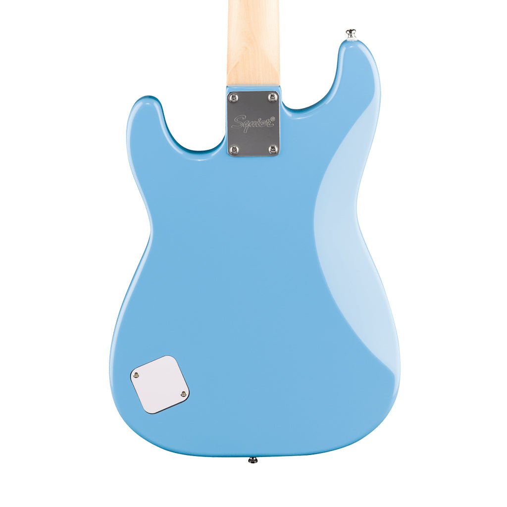 Fender Mini Stratocaster Maple Fingerboard w/White Pickguard - California Blue Electric Guitars Sky Music