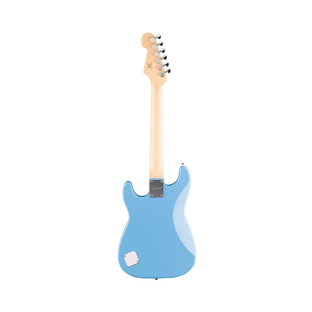 Fender Mini Stratocaster Maple Fingerboard w/White Pickguard - California Blue Electric Guitars Sky Music