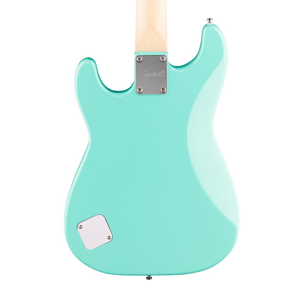 Fender Mini Stratocaster Maple Fingerboard w/White Pickguard - Sea Foam Green Electric Guitars Sky Music