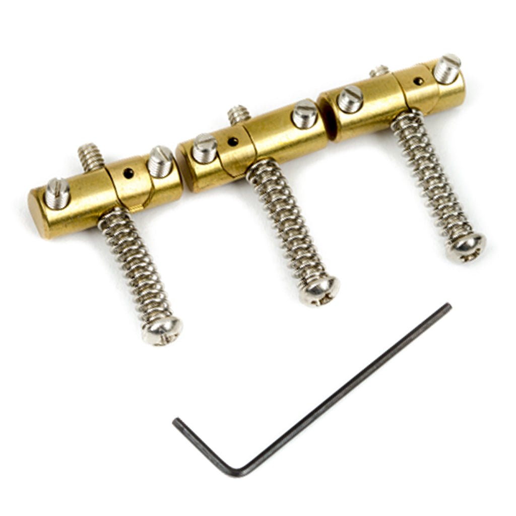 Fender Movable Intonating Tele Saddle Kit Guitar Spare Parts Sky Music