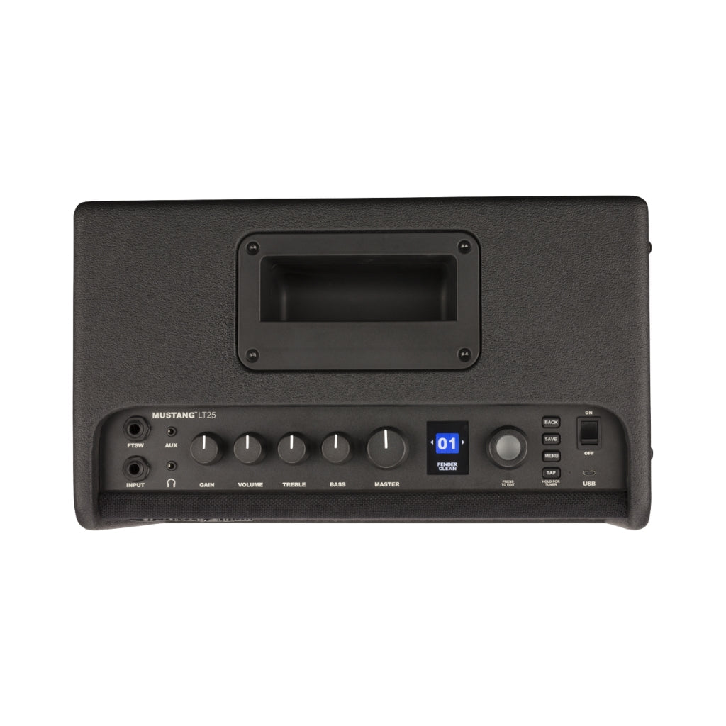 Fender Mustang LT 25 25-watt 1 x 8-inch Combo Amplifier - Black Electric Guitar Amplifiers Sky Music