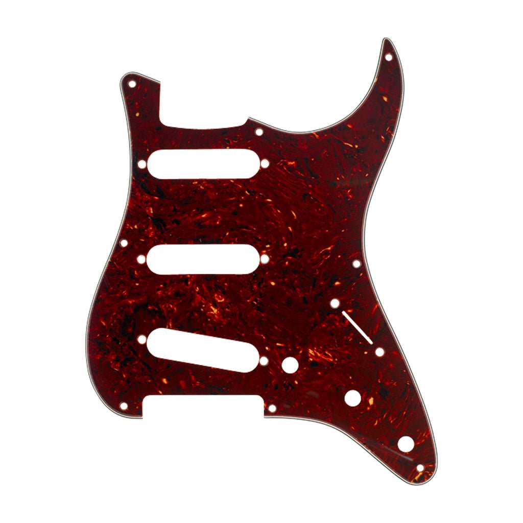 Fender Pickguard - 50s Strat, 8 Hole - Tortoise Shell Guitar Spare Parts Sky Music