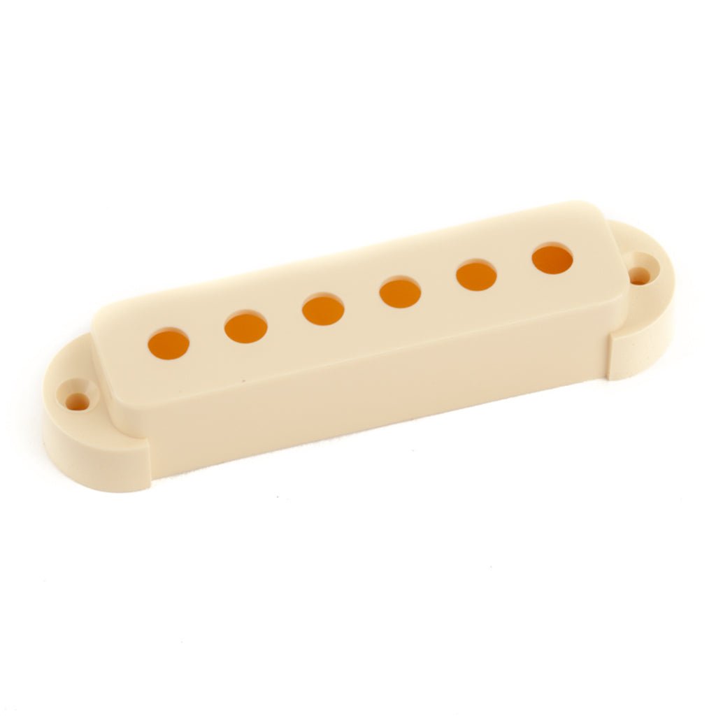 Fender Pickup Cover Jaguar Plastic in Aged White Guitar Spare Parts Sky Music