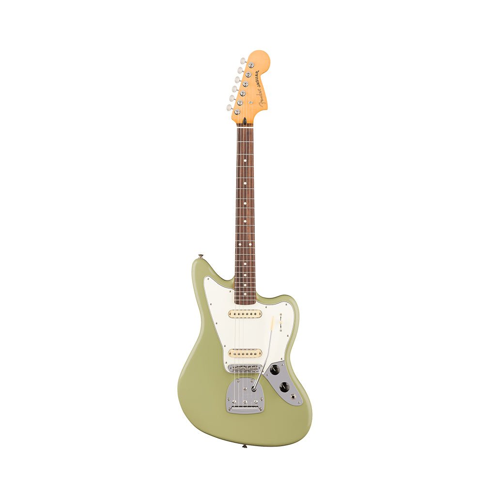 Fender Player II Jaguar Rosewood Fingerboard - Birch Green Electric Guitars Sky Music
