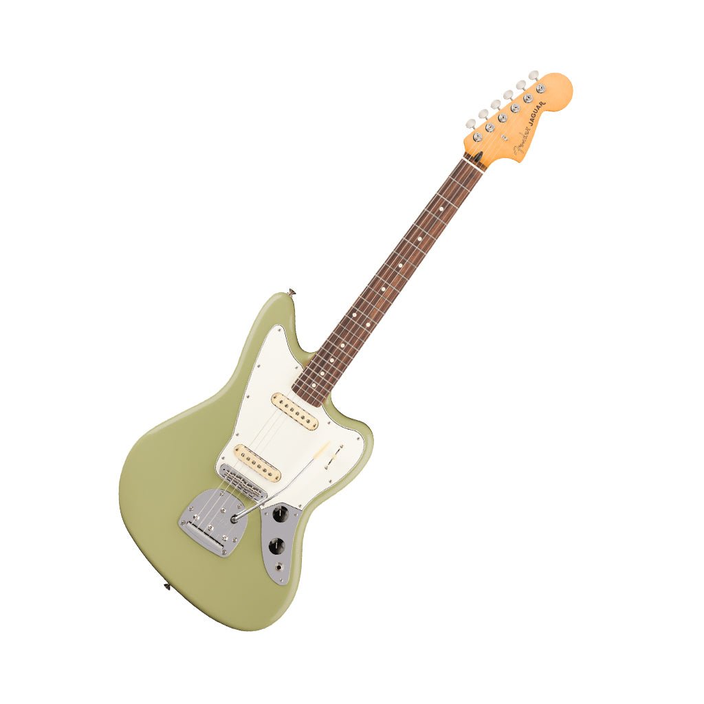 Fender Player II Jaguar Rosewood Fingerboard - Birch Green Electric Guitars Sky Music