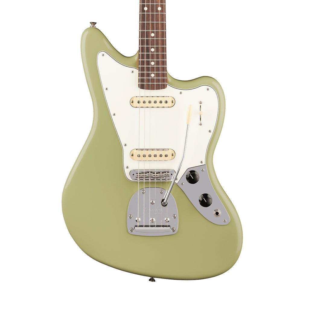 Fender Player II Jaguar Rosewood Fingerboard - Birch Green Electric Guitars Sky Music