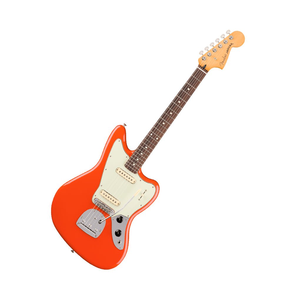 Fender Player II Jaguar Rosewood Fingerboard - Rallye Orange Electric Guitars Sky Music