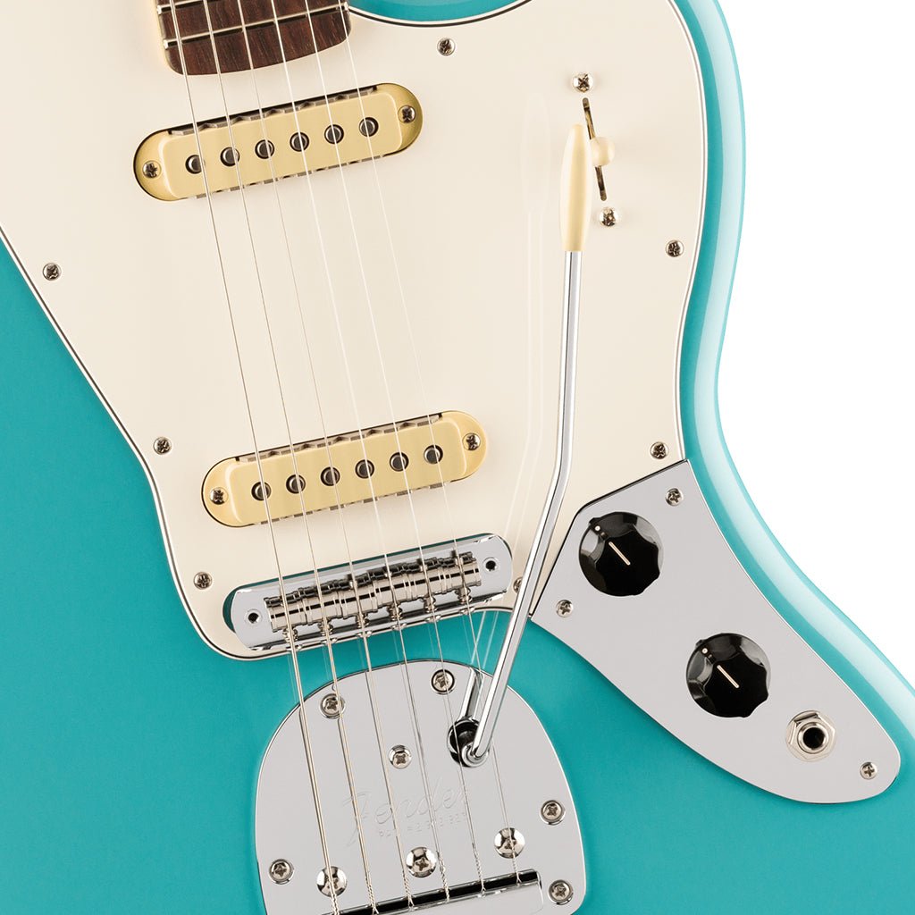 Fender Player II Jaguar Rosewood Fretboard Aquatone Blue Electric Guitars Sky Music