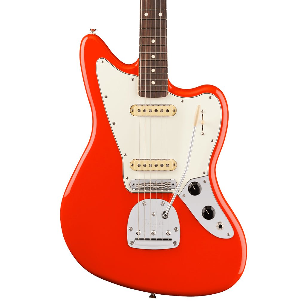 Fender Player II Jaguar Rosewood Fretboard Coral Red Electric Guitars Sky Music