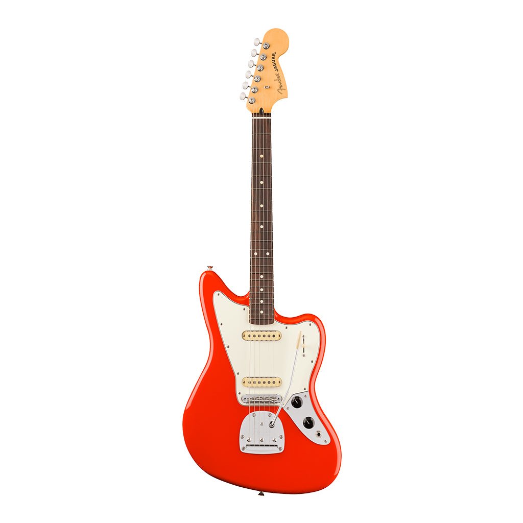 Fender Player II Jaguar Rosewood Fretboard Coral Red Electric Guitars Sky Music