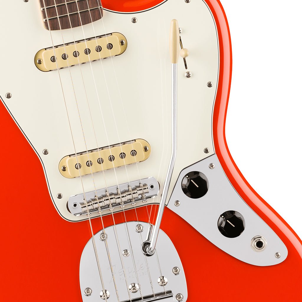 Fender Player II Jaguar Rosewood Fretboard Coral Red Electric Guitars Sky Music