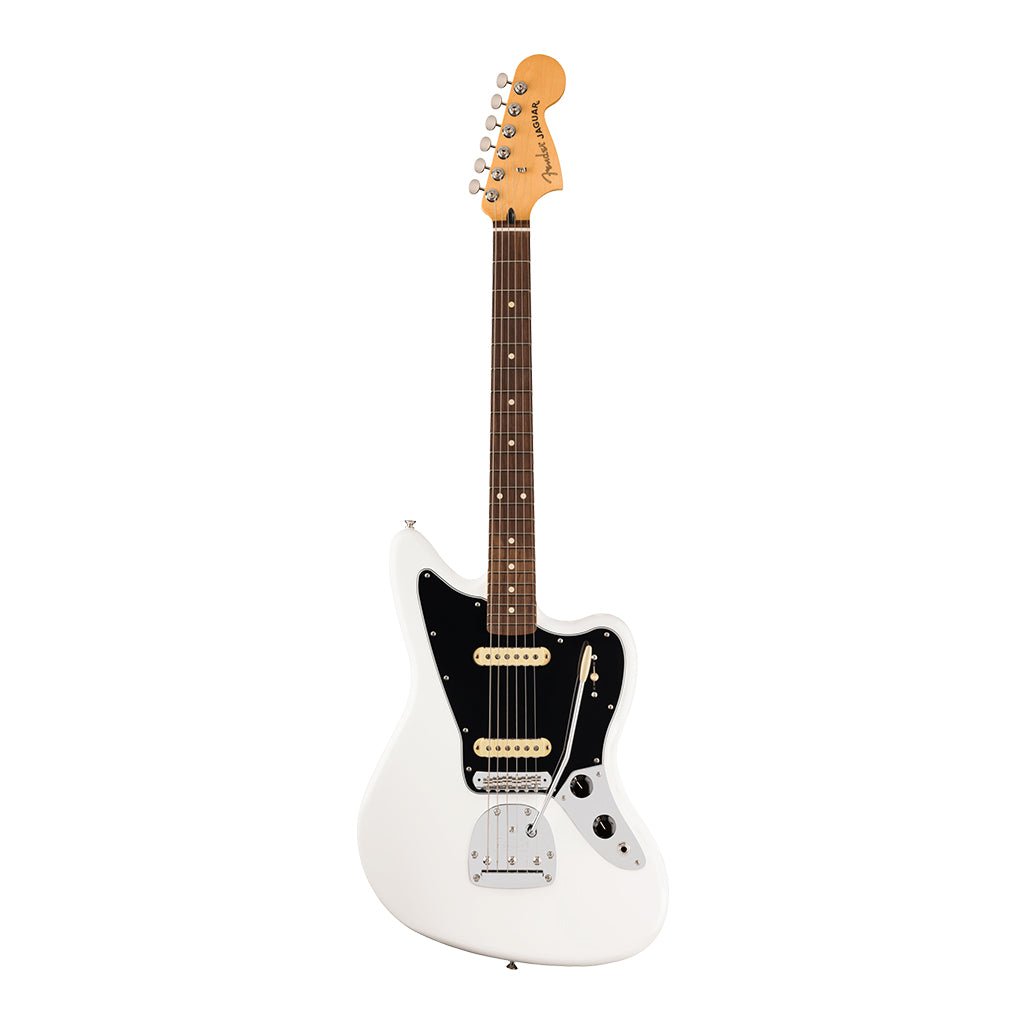 Fender Player II Jaguar Rosewood Fretboard Polar White Electric Guitars Sky Music