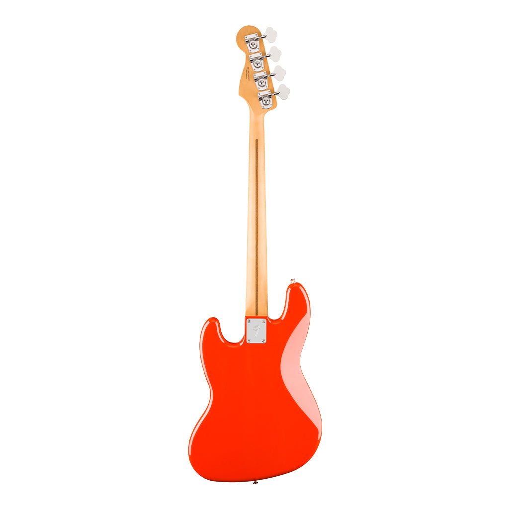 Fender Player II Jazz Bass Maple Fretboard Coral Red Bass Guitars Sky Music