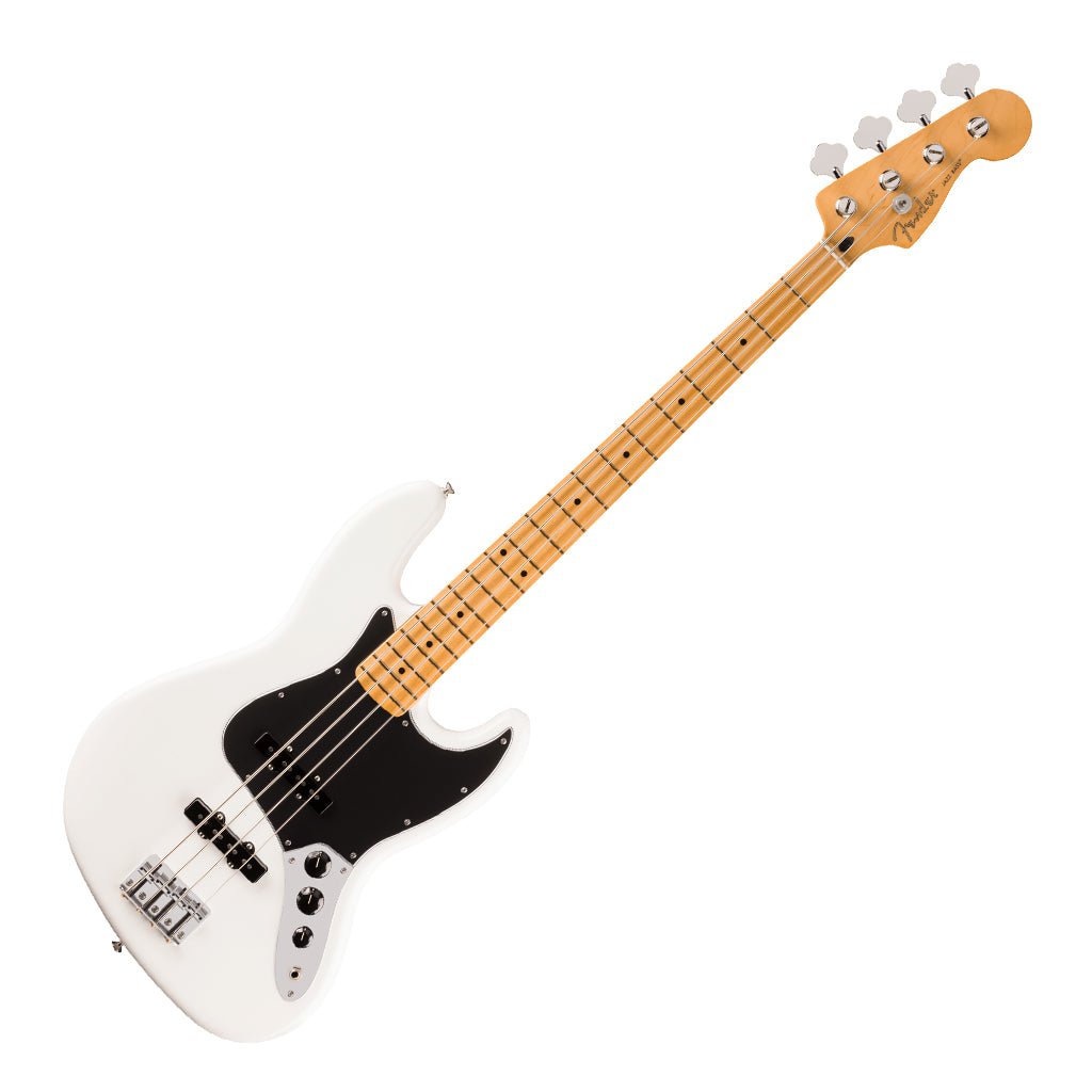Fender Player II Jazz Bass Maple Fretboard Polar White Bass Guitars Sky Music