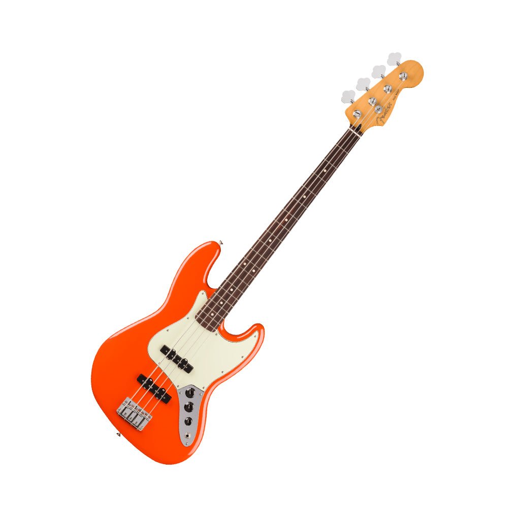 Fender Player II Jazz Bass Rosewood Fingerboard - Rallye Orange Bass Guitars Sky Music