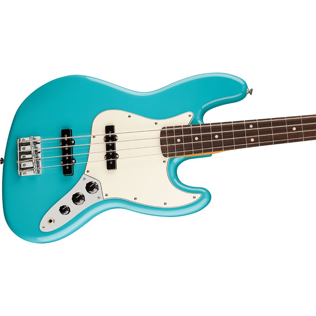 Fender Player II Jazz Bass Rosewood Fretboard Aquatone Blue Bass Guitars Sky Music