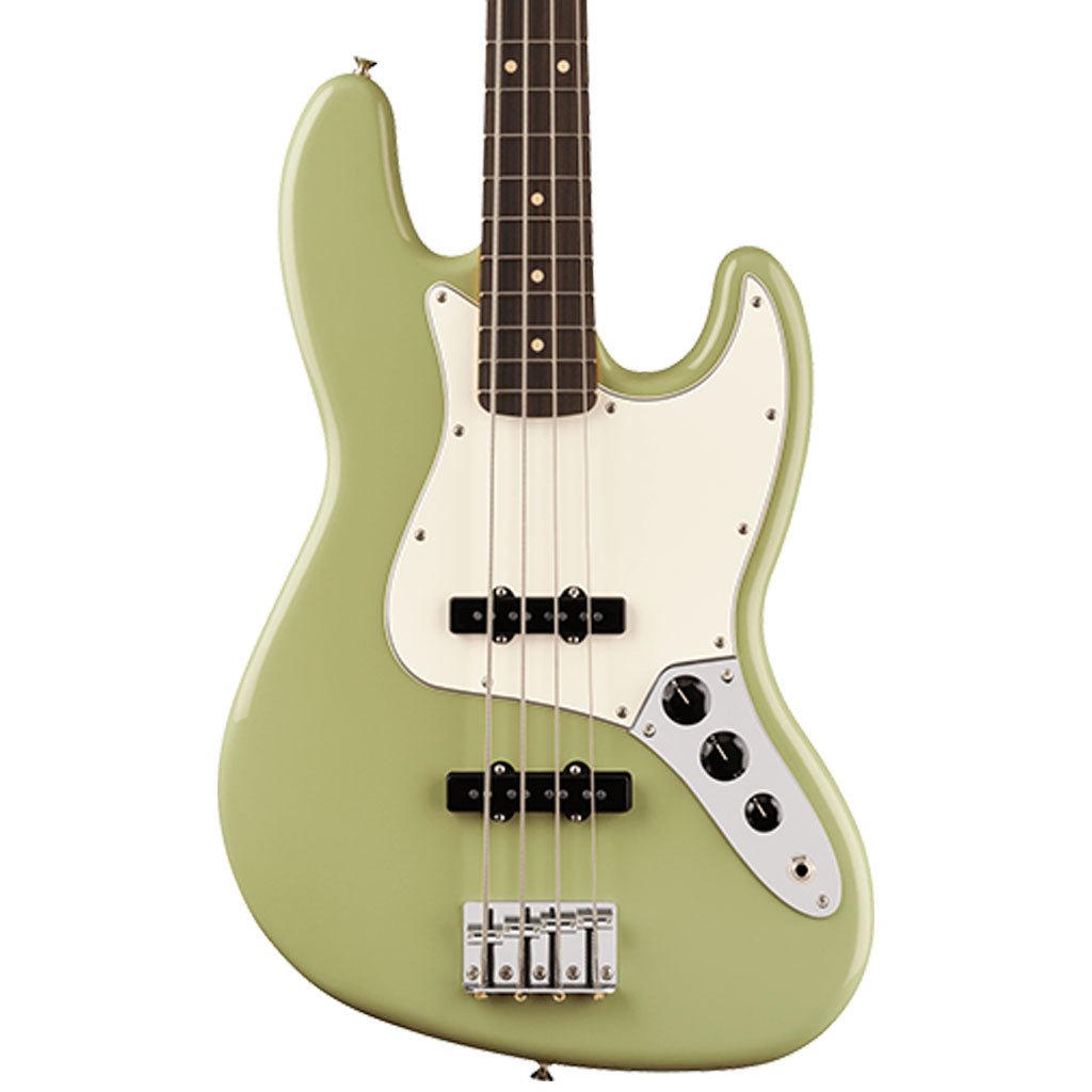Fender Player II Jazz Bass Rosewood Fretboard Birch Green Bass Guitars Sky Music