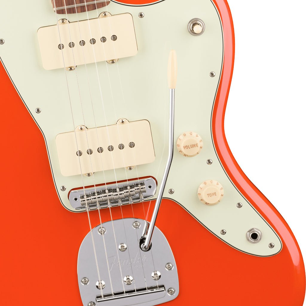 Fender Player II Jazzmaster Rosewood Fingerboard - Rallye Orange Electric Guitars Sky Music