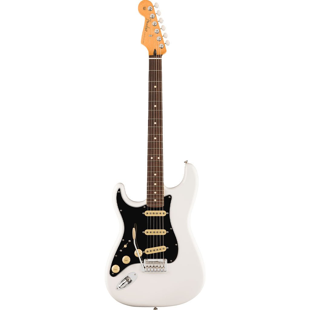 Fender Player II Left Handed Stratocaster Rosewood Fretboard Polar White Electric Guitars Sky Music