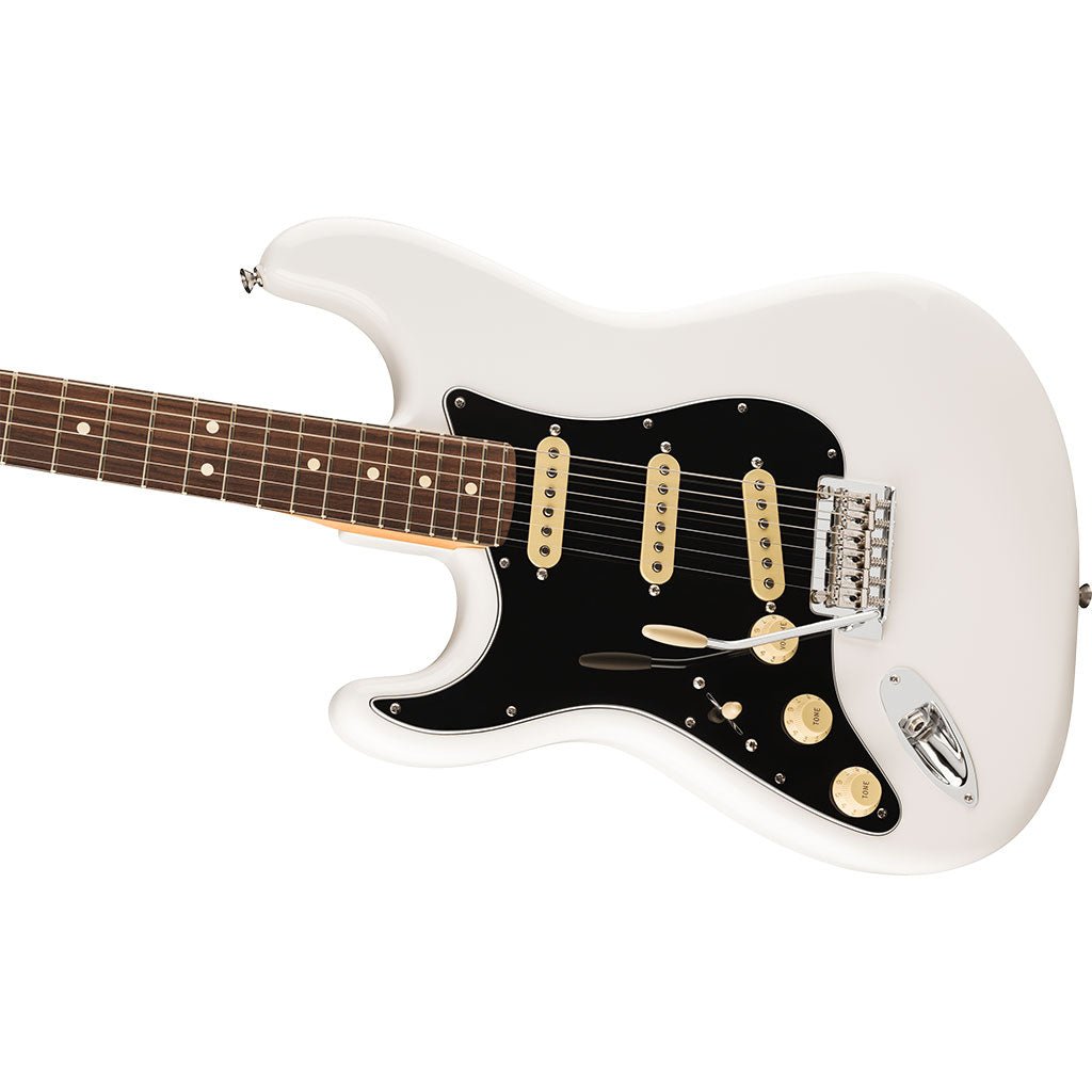 Fender Player II Left Handed Stratocaster Rosewood Fretboard Polar White Electric Guitars Sky Music