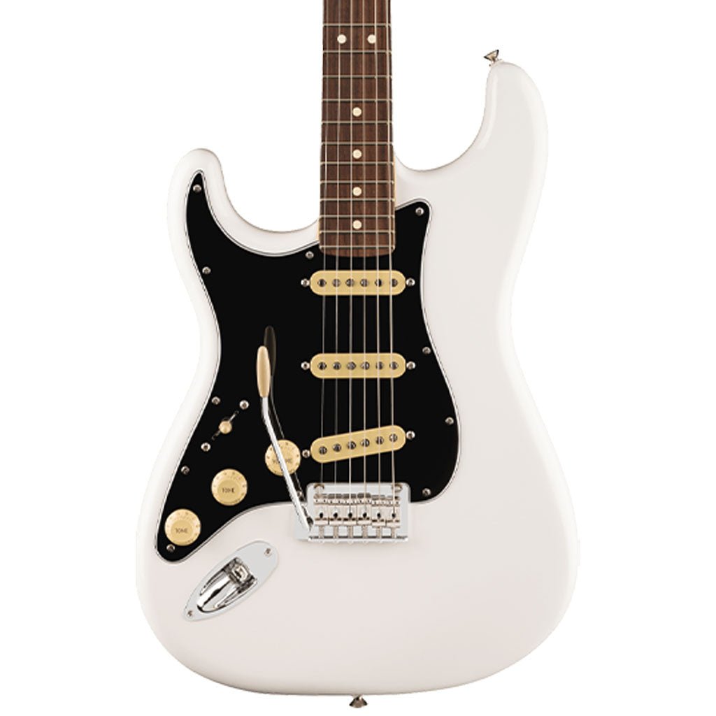 Fender Player II Left Handed Stratocaster Rosewood Fretboard Polar White Electric Guitars Sky Music