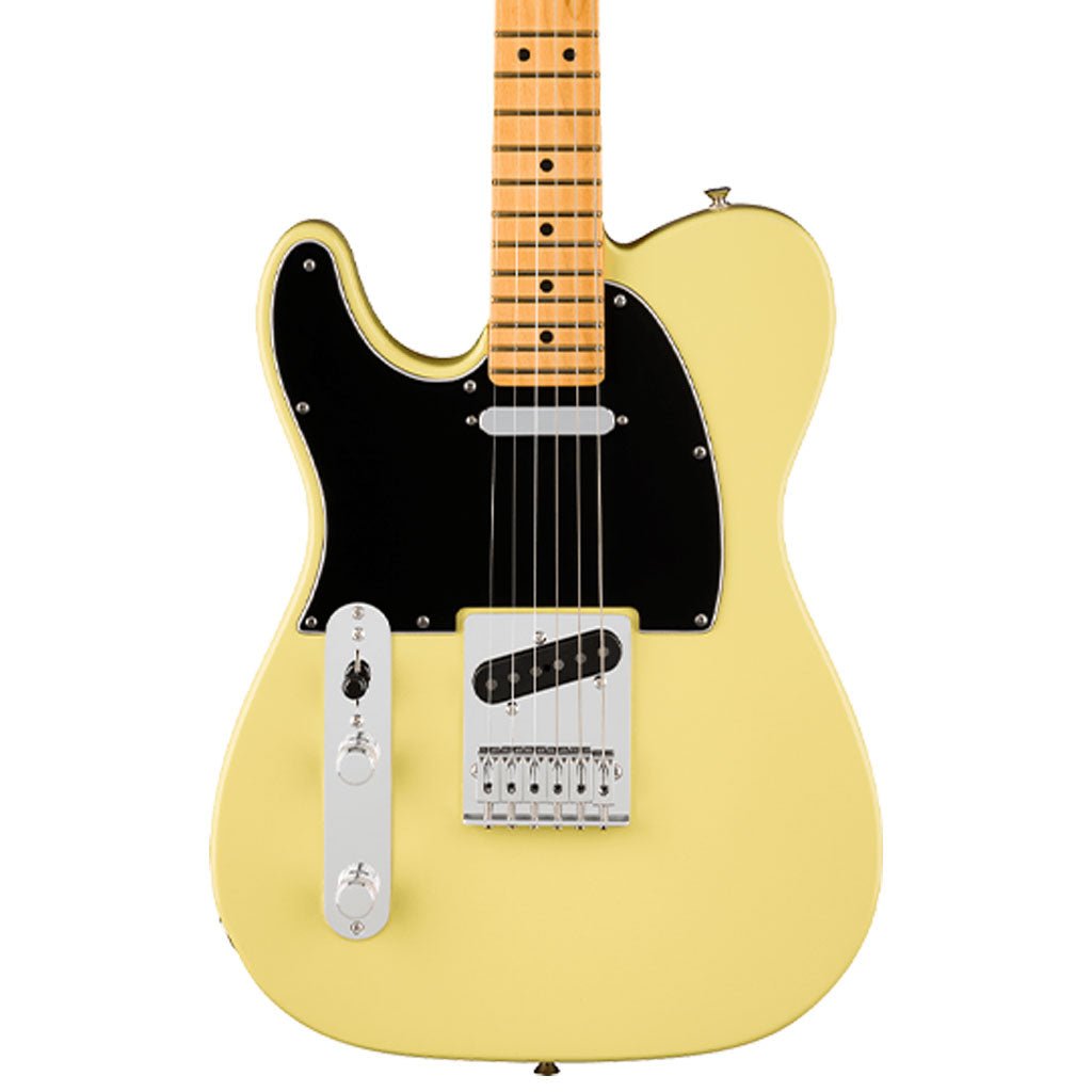 Fender Player II Left Handed Telecaster Maple Fretboard Hialeah Yellow Electric Guitars Sky Music