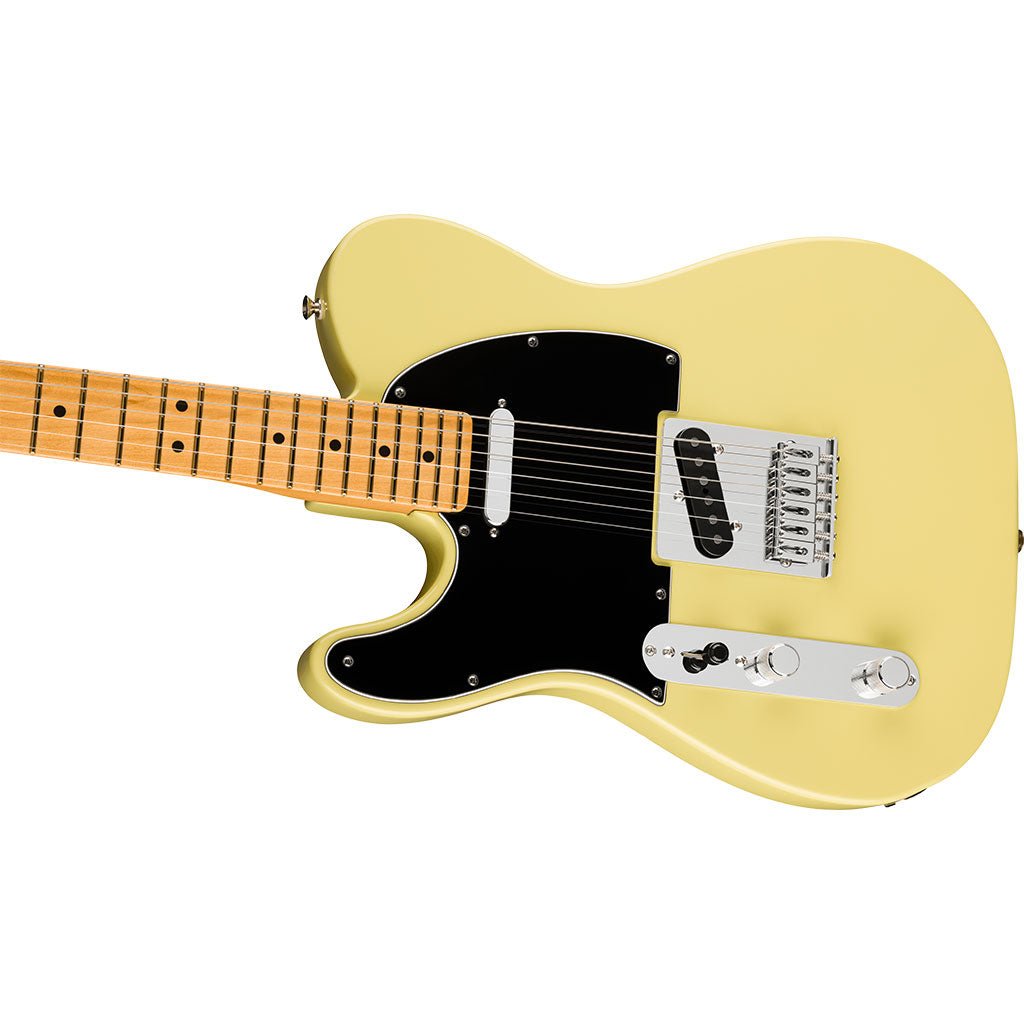Fender Player II Left Handed Telecaster Maple Fretboard Hialeah Yellow Electric Guitars Sky Music