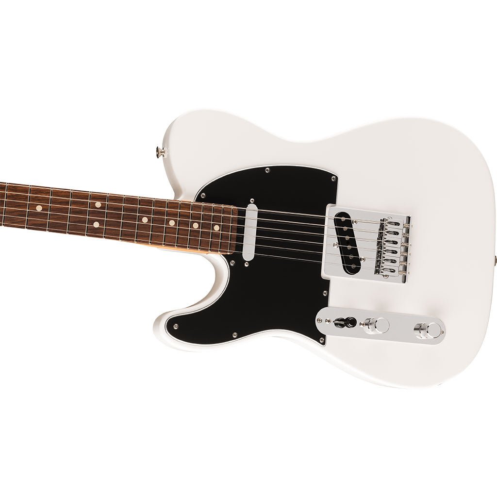 Fender Player II Left Handed Telecaster Rosewood Fretboard Polar White Electric Guitars Sky Music