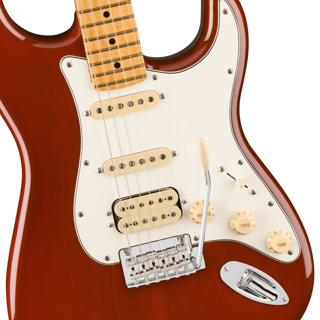 Fender Player II Maple Fingerboard HSS Stratocaster - Transparent Mocha Burst Electric Guitars Sky Music