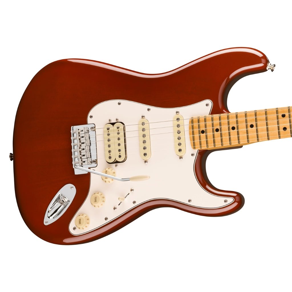 Fender Player II Maple Fingerboard HSS Stratocaster - Transparent Mocha Burst Electric Guitars Sky Music