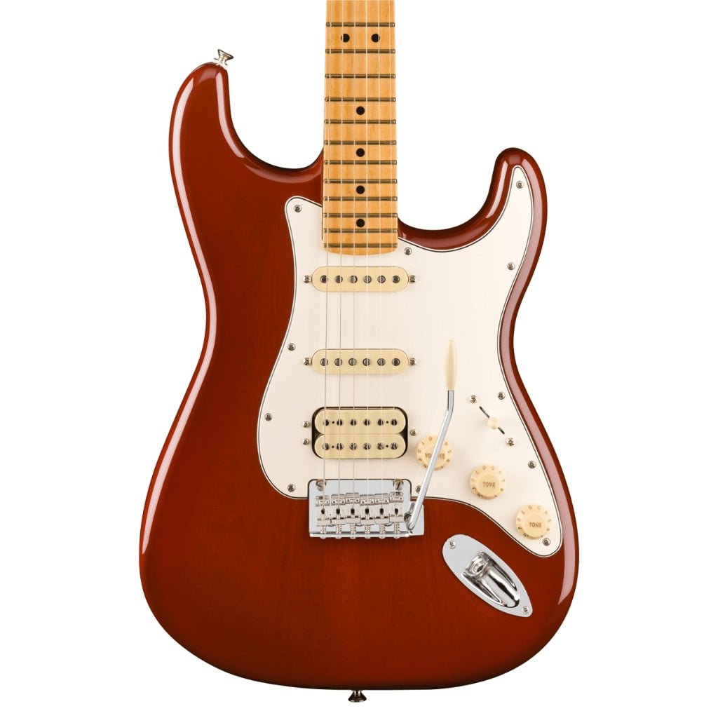 Fender Player II Maple Fingerboard HSS Stratocaster - Transparent Mocha Burst Electric Guitars Sky Music