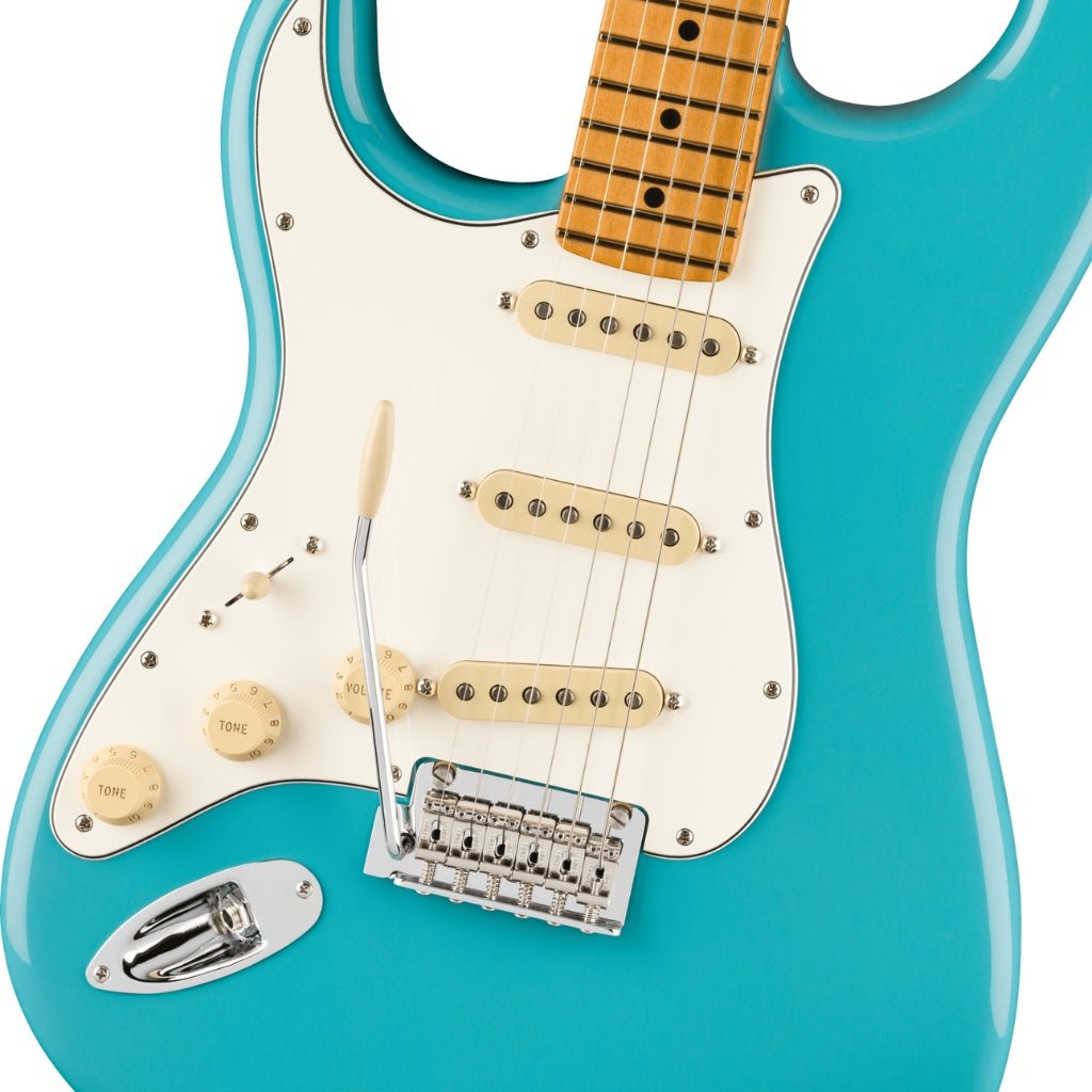 Fender Player II Maple Fretboard Left Handed Stratocaster - Aquatone Blue Electric Guitars Sky Music