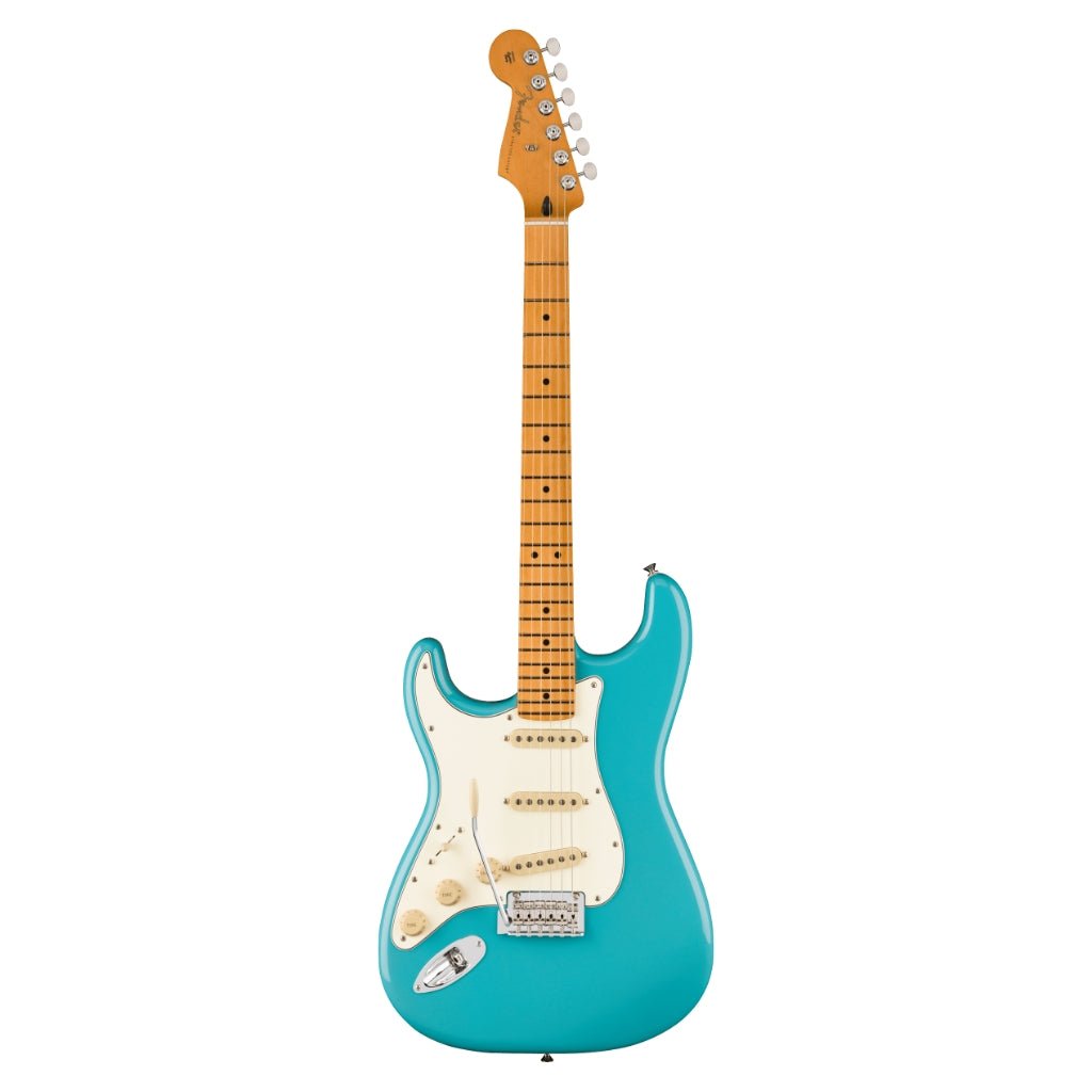 Fender Player II Maple Fretboard Left Handed Stratocaster - Aquatone Blue Electric Guitars Sky Music