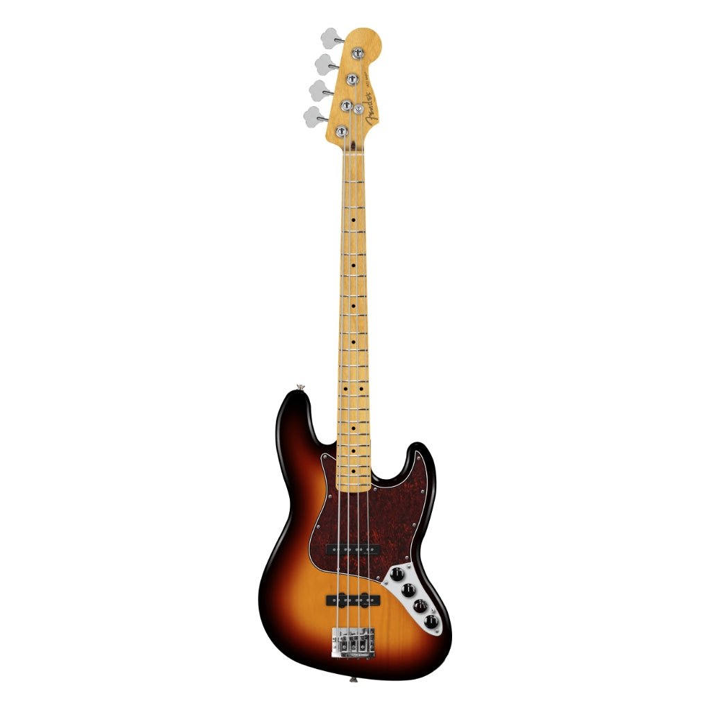 Fender Player II Modified Active Jazz Bass - 3 Tone Sunburst, Maple Fingerboard Bass Guitars Sky Music