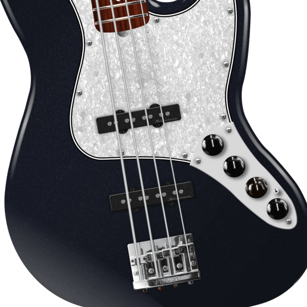 Fender Player II Modified Active Jazz Bass - Dusk, Rosewood Fingerboard Bass Guitars Sky Music
