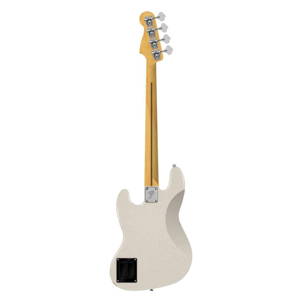 Fender Player II Modified Active Jazz Bass - Olympic Pearl, Maple Fingerboard Bass Guitars Sky Music